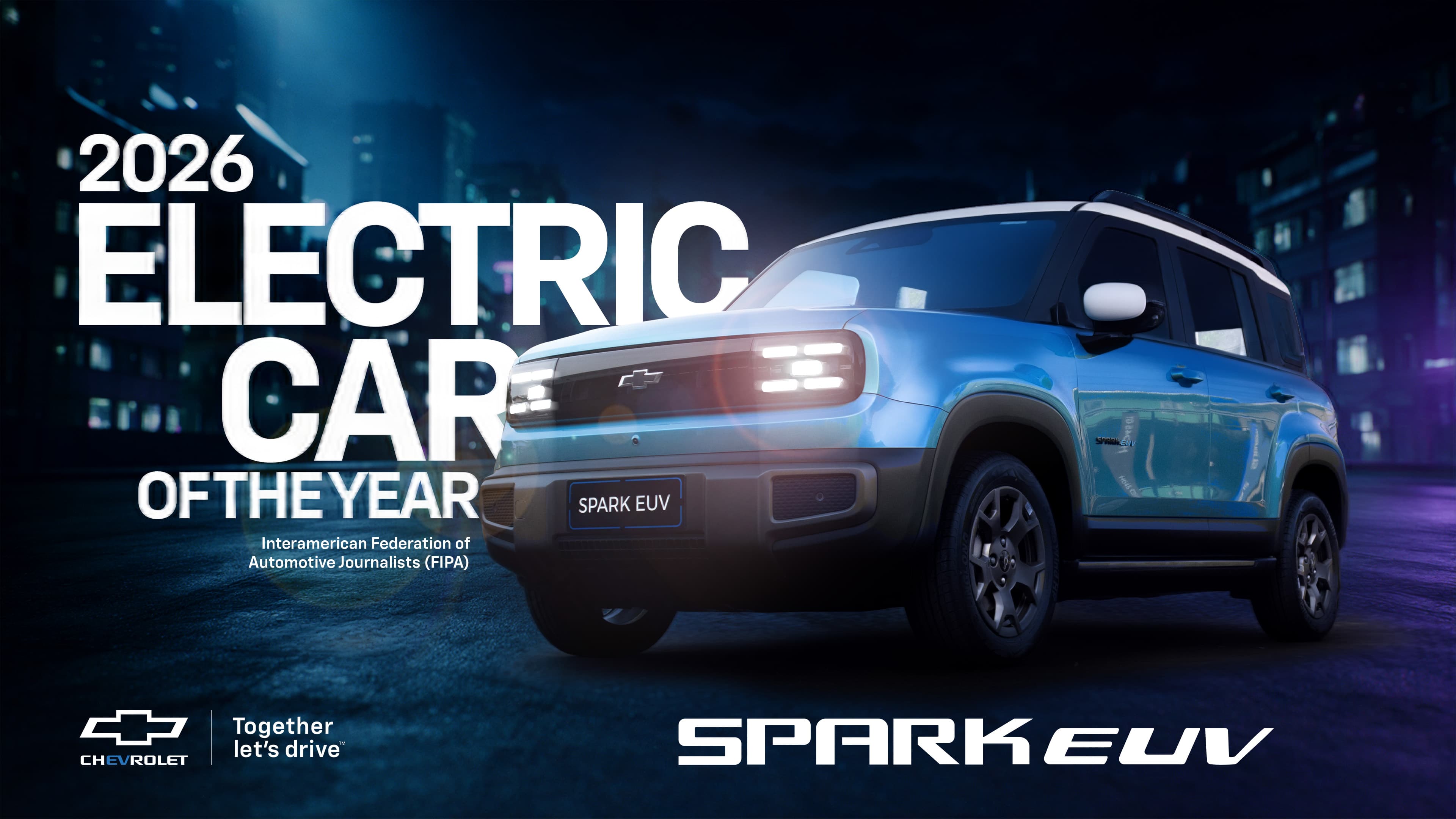 Chevrolet Spark EUV Electric Car of the Year award feature