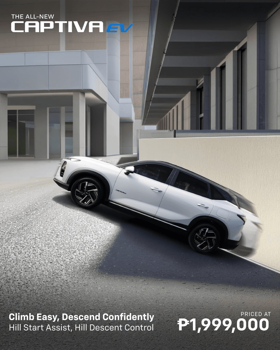Chevrolet Captiva EV 360-degree panoramic camera view