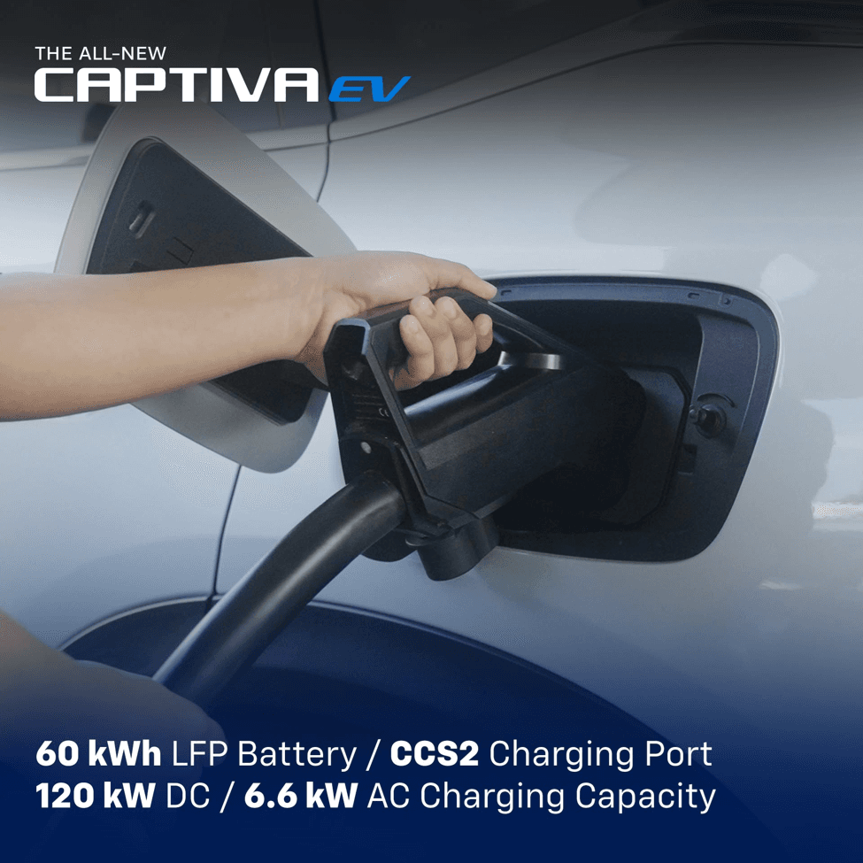 Chevrolet Captiva EV 360-degree panoramic camera view