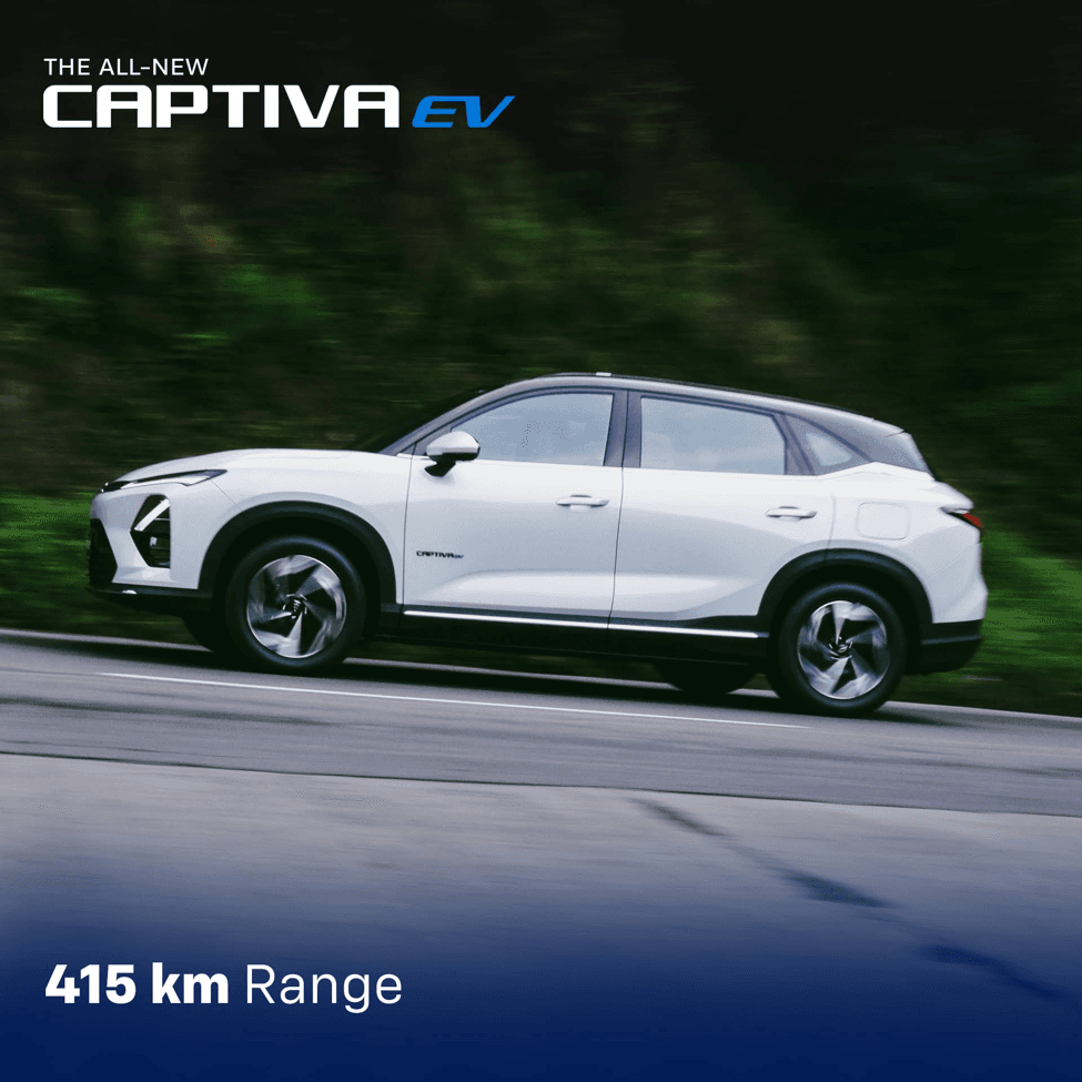 Chevrolet Captiva EV 360-degree panoramic camera view