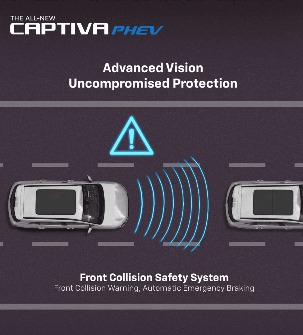 Chevrolet Captiva PHEV handling the open road