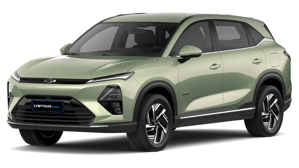 Chevrolet Captiva PHEV balancing electric and engine power
