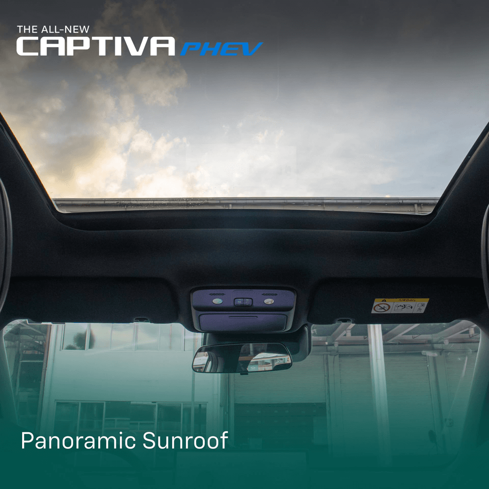 Chevrolet Captiva PHEV family travel versatility
