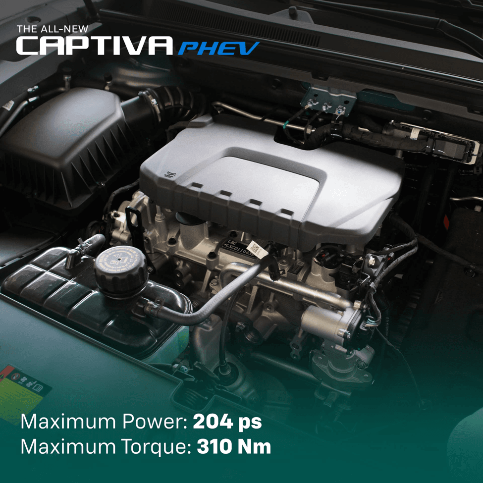 Chevrolet Captiva PHEV flexible powertrain capability