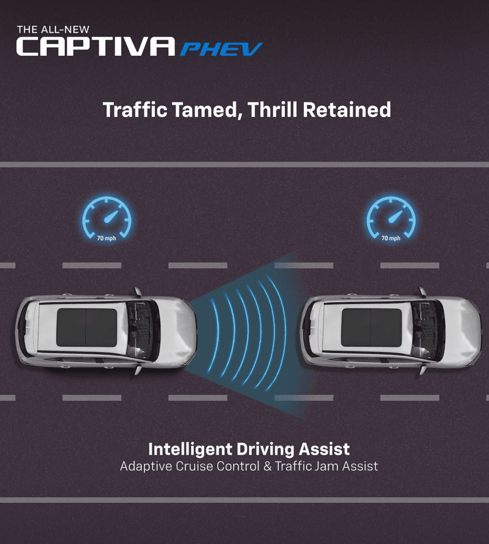 Chevrolet Captiva PHEV supporting everyday travel