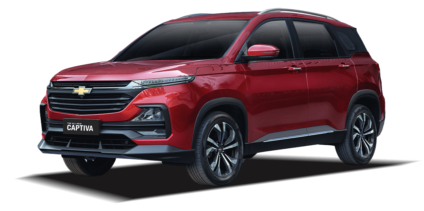 Chevrolet Captiva MPV 7-Seater in Red