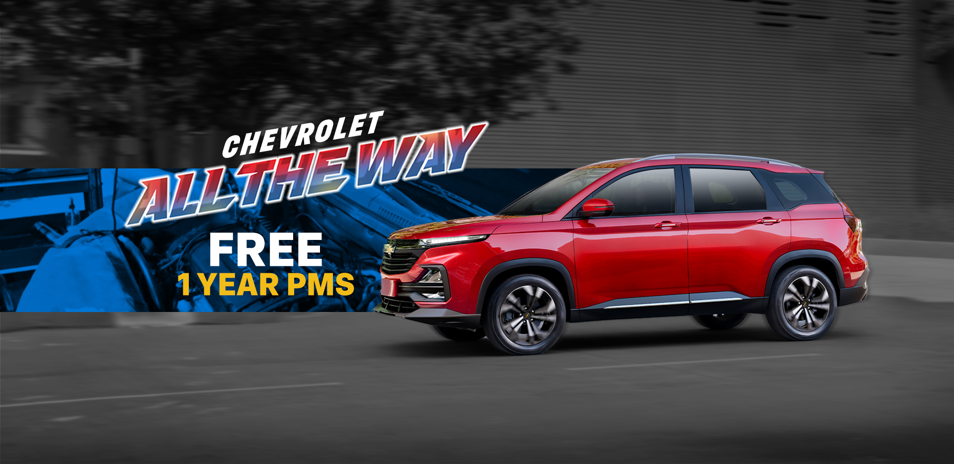 Chevrolet Goes “All the Way” with Free PMS Offer on the Captiva