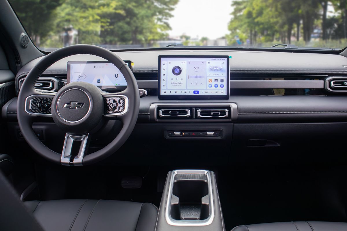 chevrolet spark euv dashboard for everyday driving